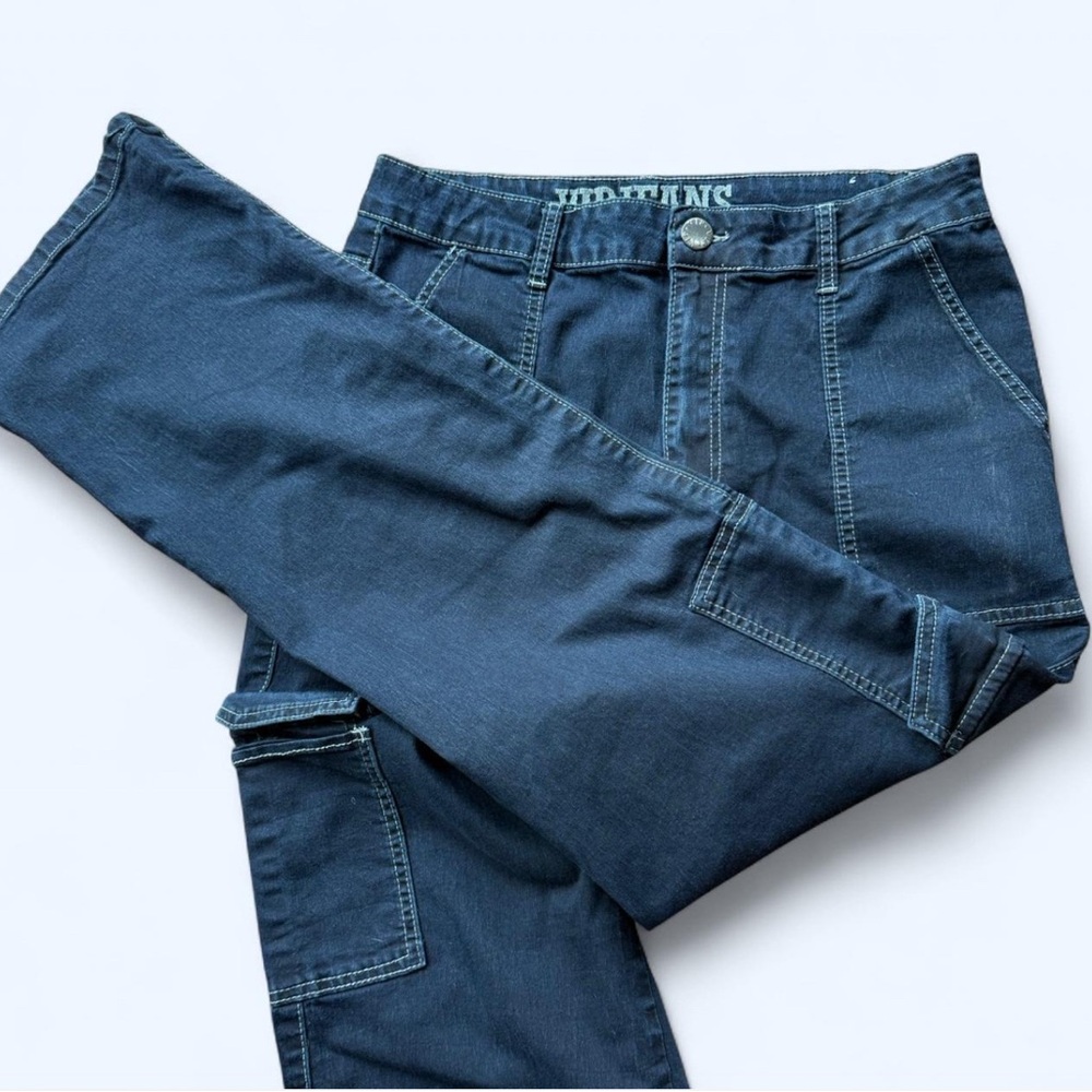 VIP Dark Blue Cargo Jeans